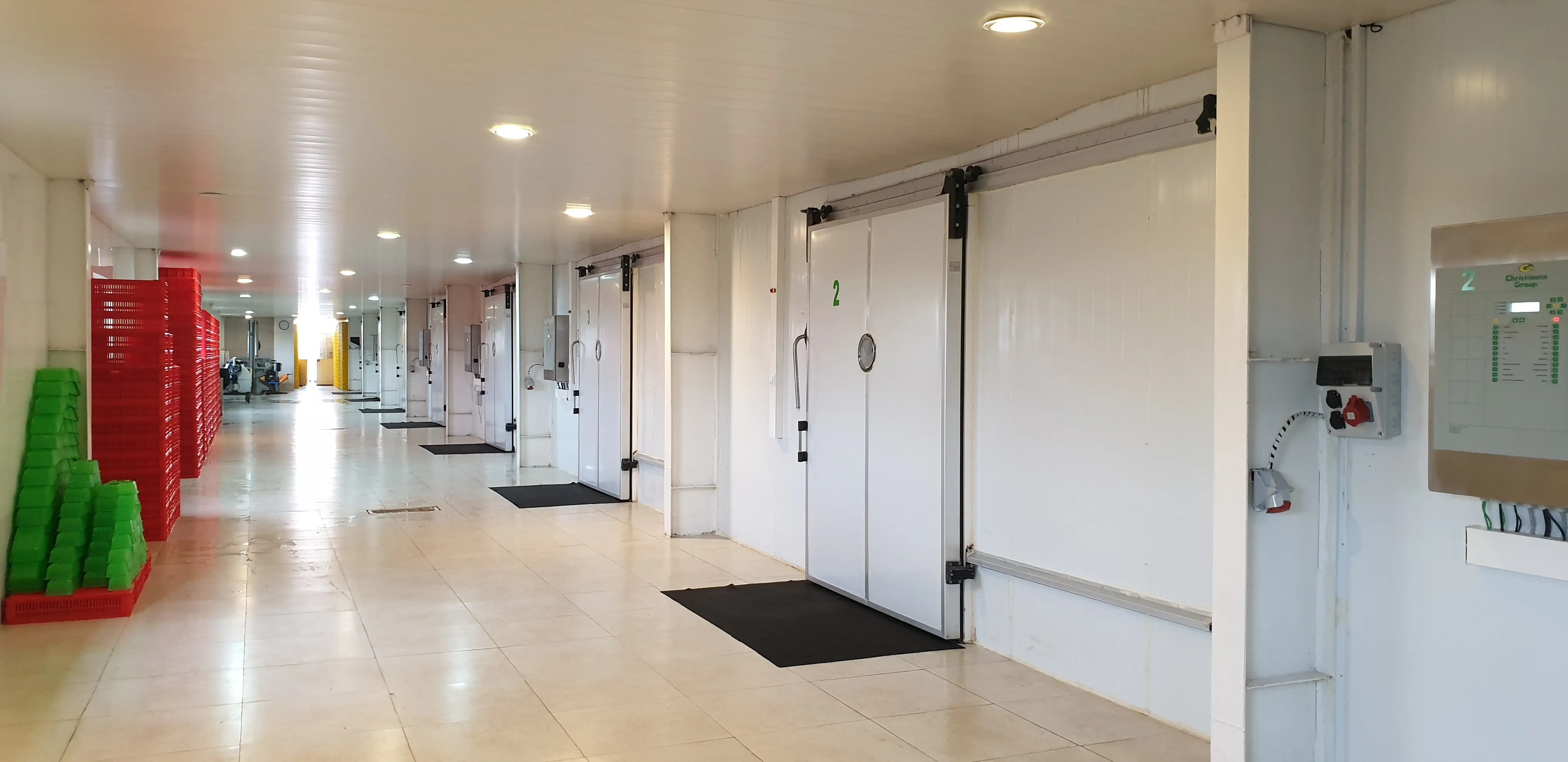 Enari production hall overview